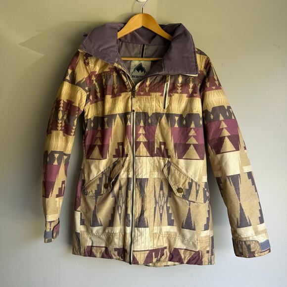 Burton Hazel Jacket Women’s XS Vision Quest Waterproof Hooded Snowboard Ski - Picture 3 of 13